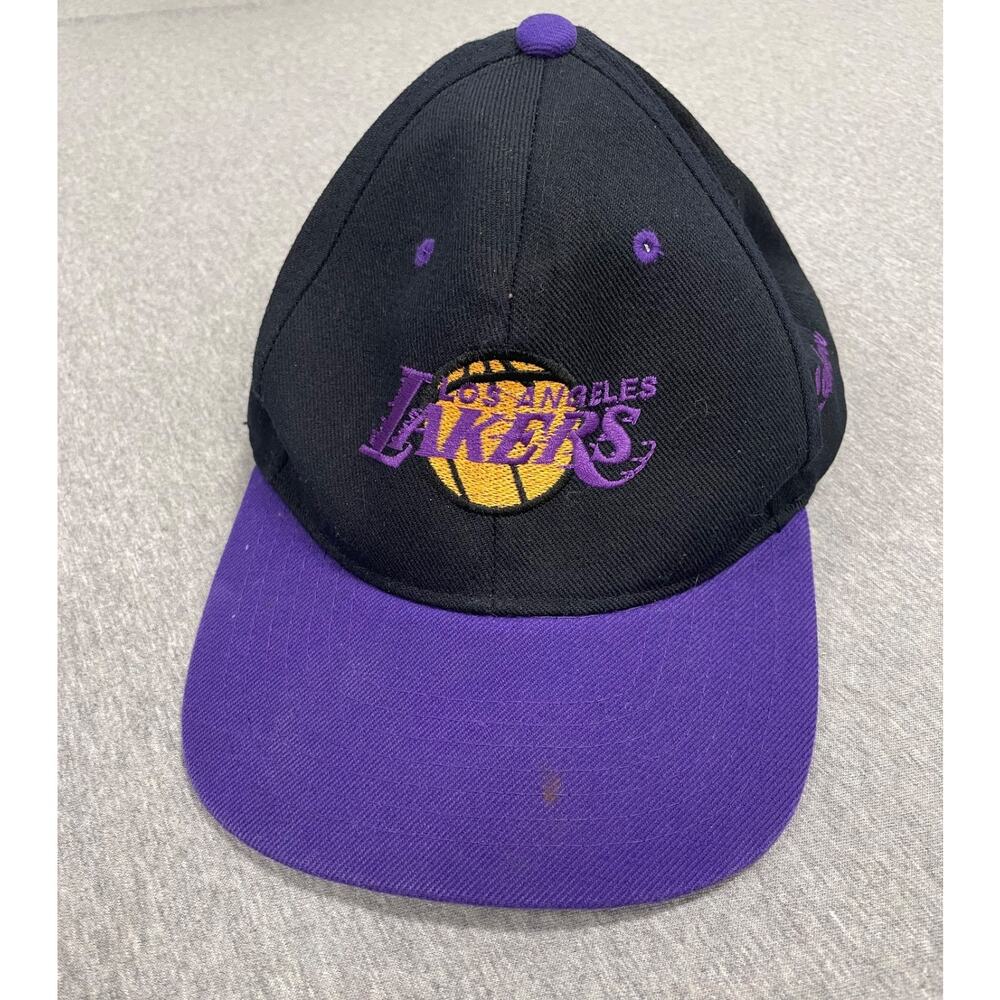 NBA LA Lakers Purple & Black Cap‎ Hat By MuKa Snapback Hat Cap